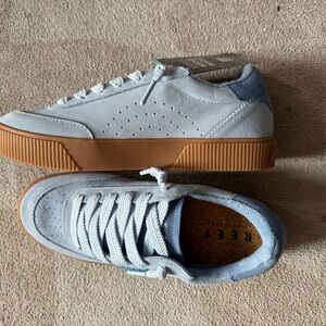 Reef Blue and Gray Lay Day Seas Sneakers